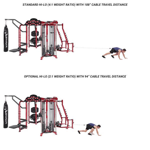 Hi-Lo Cable 2:1 Ratio Kit OPTION