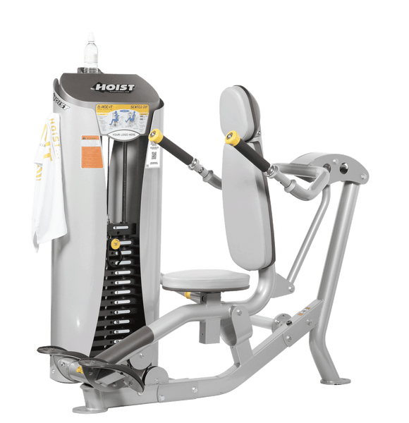 HOIST Fitness ROC-IT Selectorized Seated Dip gym equipment
