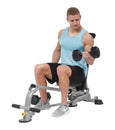 HF-5167 7 Position Folding F.I.D. Bench