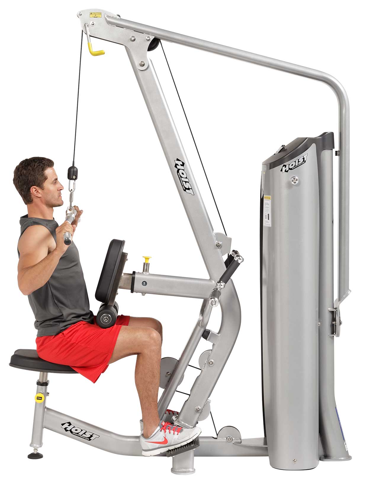 Lat Pulldown Mid Row HOIST Fitness