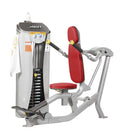 HOIST Fitness ROC-IT Selectorized Seated Dip with red upholstery | RS-1101