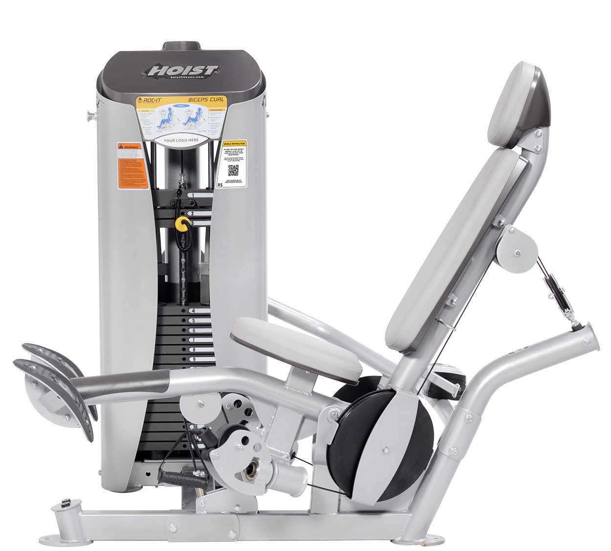 Hoist bicep shop curl machine